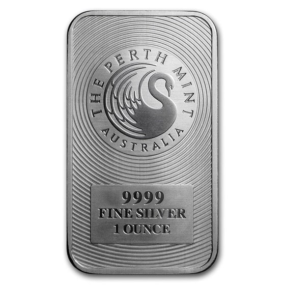 1 oz Silver Bar - Perth Mint 1 oz Silver Bar - Perth Mint